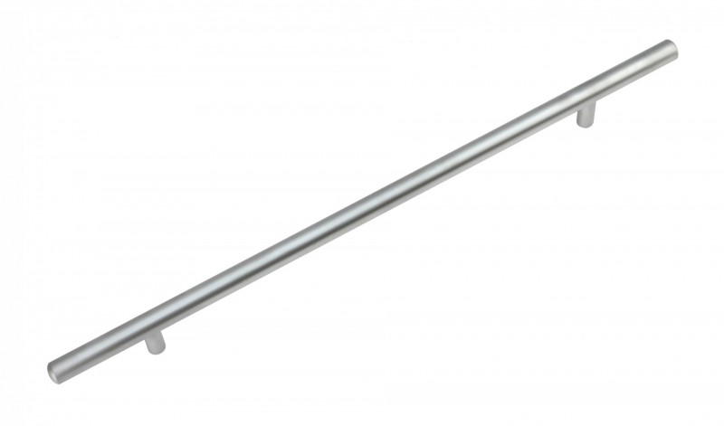 Ручка R0150/256  никель мат. RR001 SN.4/256 (20) (ВЫВОДИТСЯ)